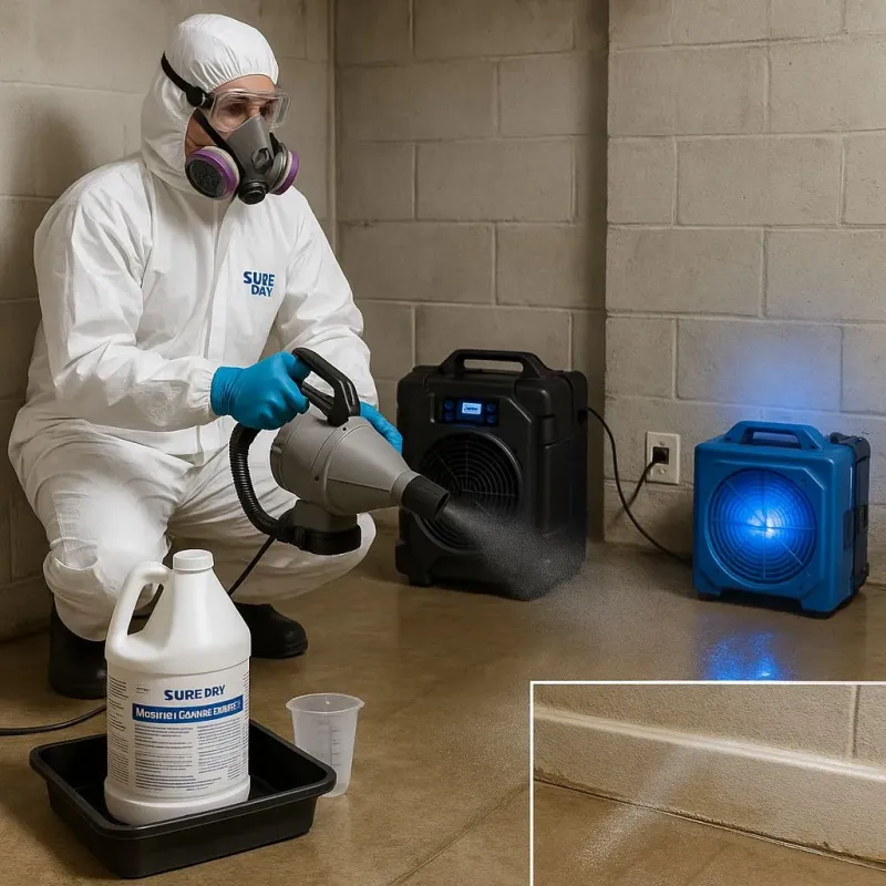 Sanitization and Odor Removal process in North Springfield, VA