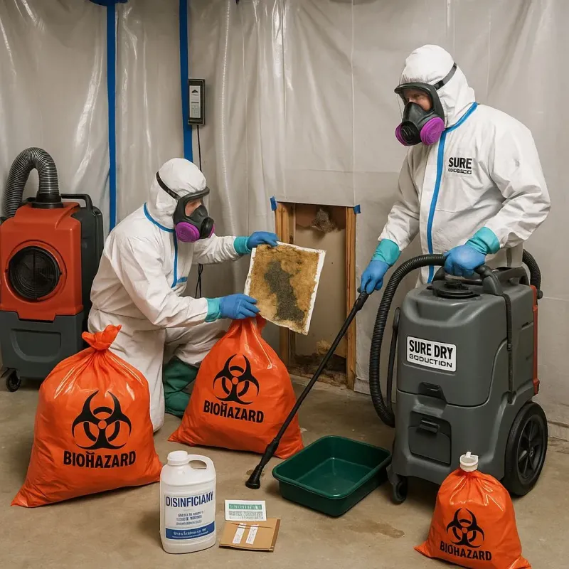 Contaminated Water Handling Protocols process in North Springfield, VA