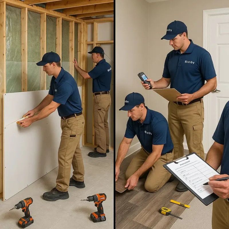 Repairs and Reconstruction process in North Springfield, VA